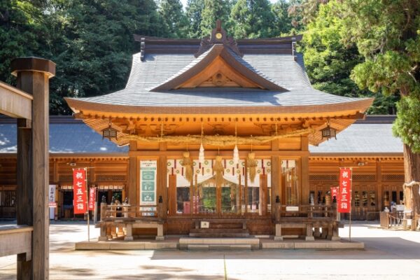 穂高神社の本殿