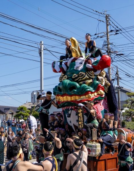 唐津くんちの曳山