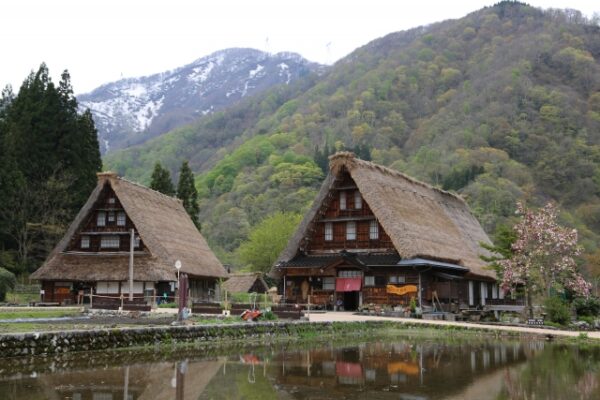 五箇山相倉合掌集落の風景
