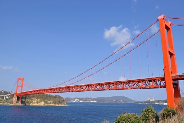 平戸大橋の風景