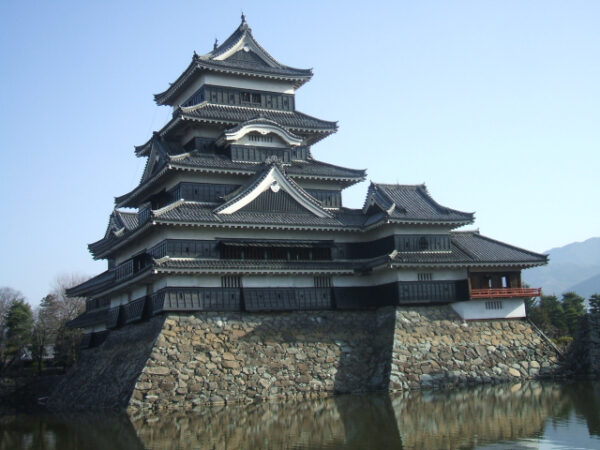 長野県の名城、松本城