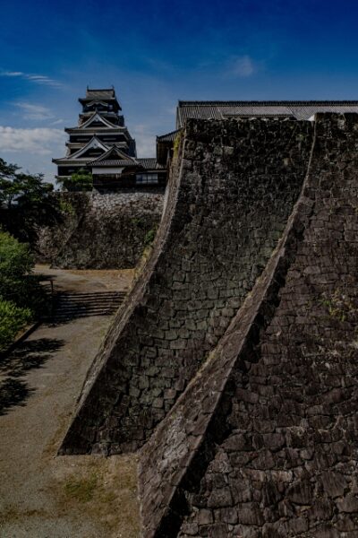 熊本城の武者返し