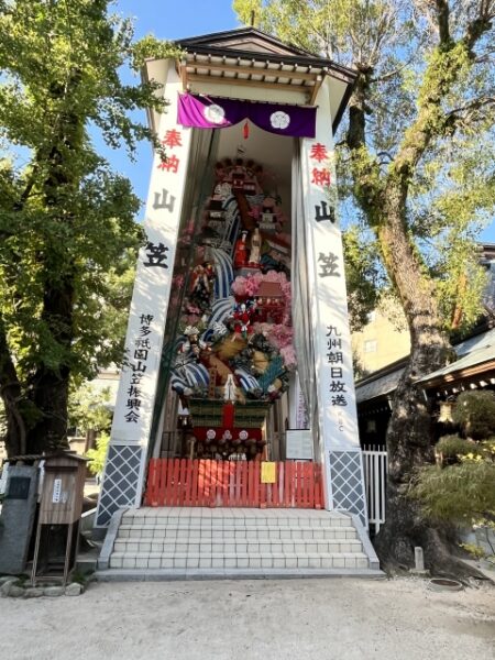 櫛田神社の飾り山笠