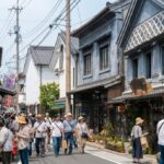 有田陶器市の風景